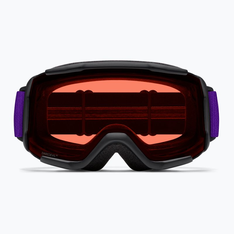 Detské lyžiarske okuliare Smith Daredevil S1 black donuts/blue sensor mirror antifog 3