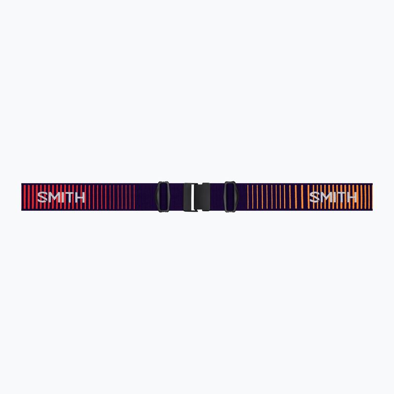 Detské lyžiarske okuliare Smith Reason OTG S3 deep plum gradient/red solx mirror antifog 4