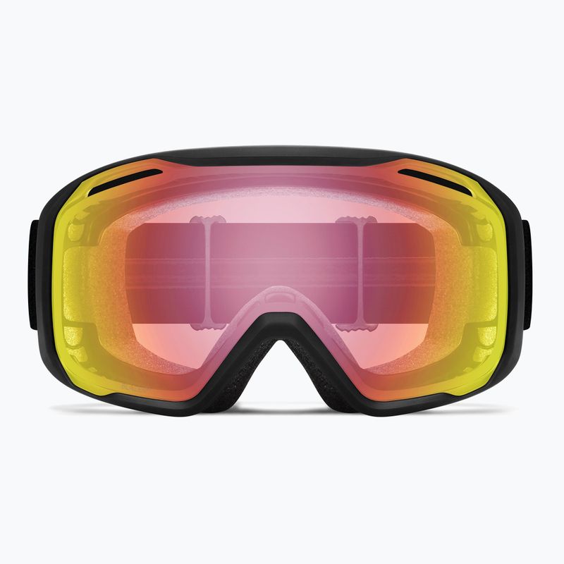 Lyžiarske okuliare Smith Blazer S1-S2 black/photochromic red sensor mirror 2