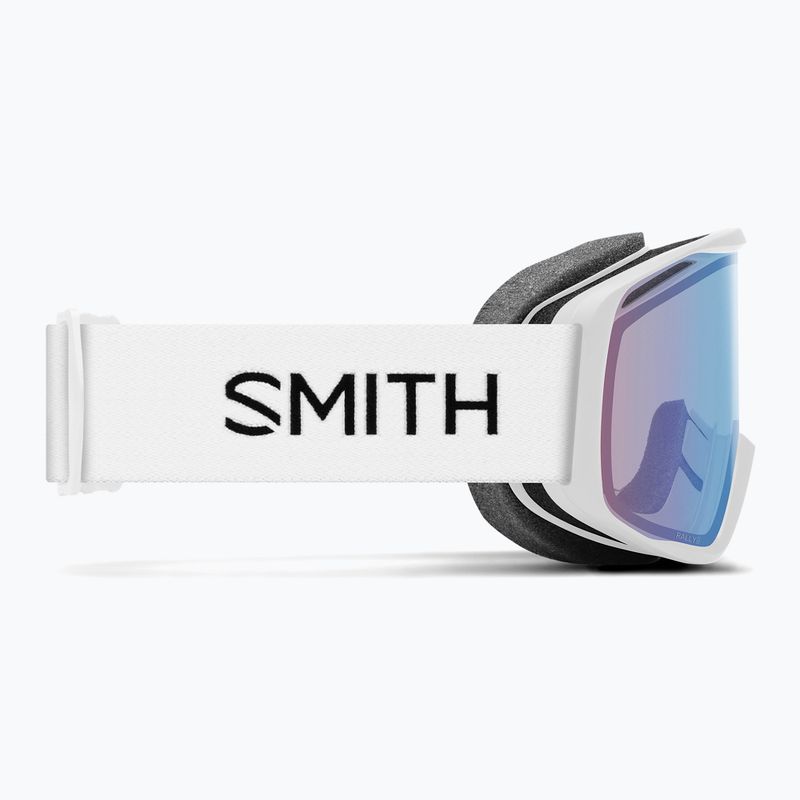 Lyžiarske okuliare Smith Rally S1-S2 white/photochromic blue sensor mirror 4
