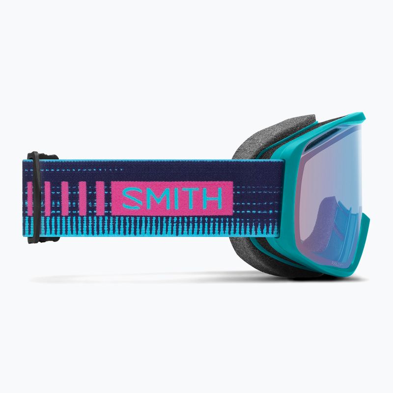 Lyžiarske okuliare Smith Rally S1 tropic/blue sensor mirror antifog 4