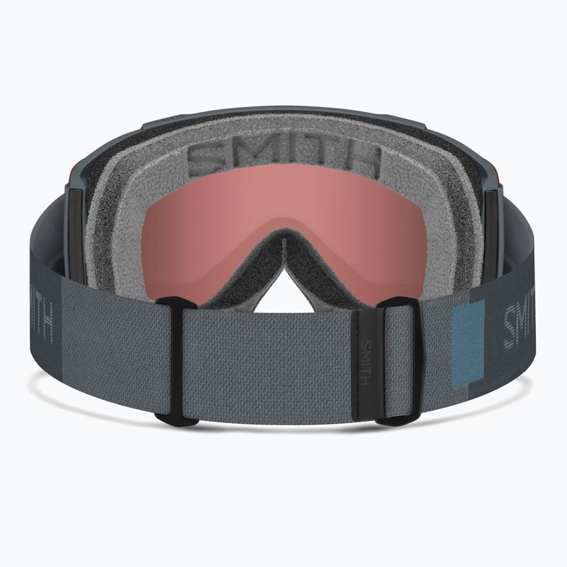 Lyžiarske okuliare Smith Squad S2 slate/chromapop everyday red mirror 3