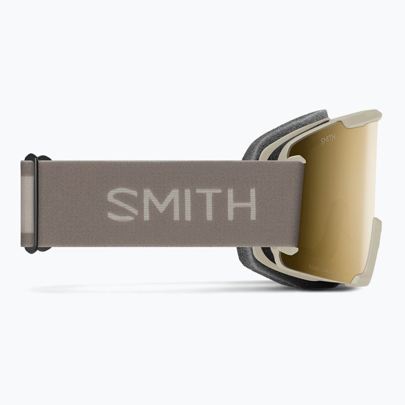 Lyžiarske okuliare Smith Squad S3 chalk/chromapop sun black gold mirror 4