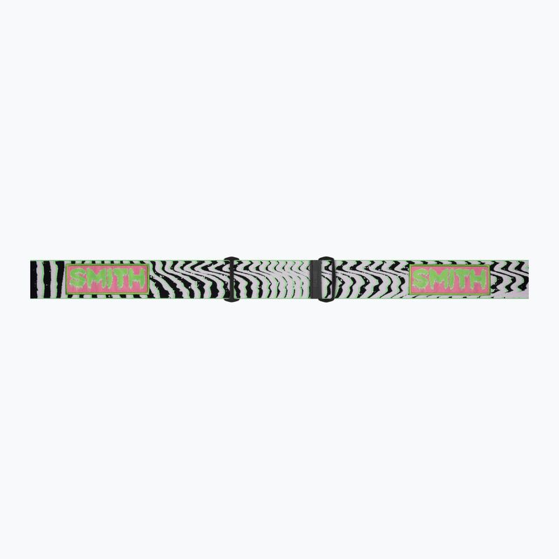 Lyžiarske okuliare Smith Squad S2 slime static shag/chromapop everyday green mirror 5