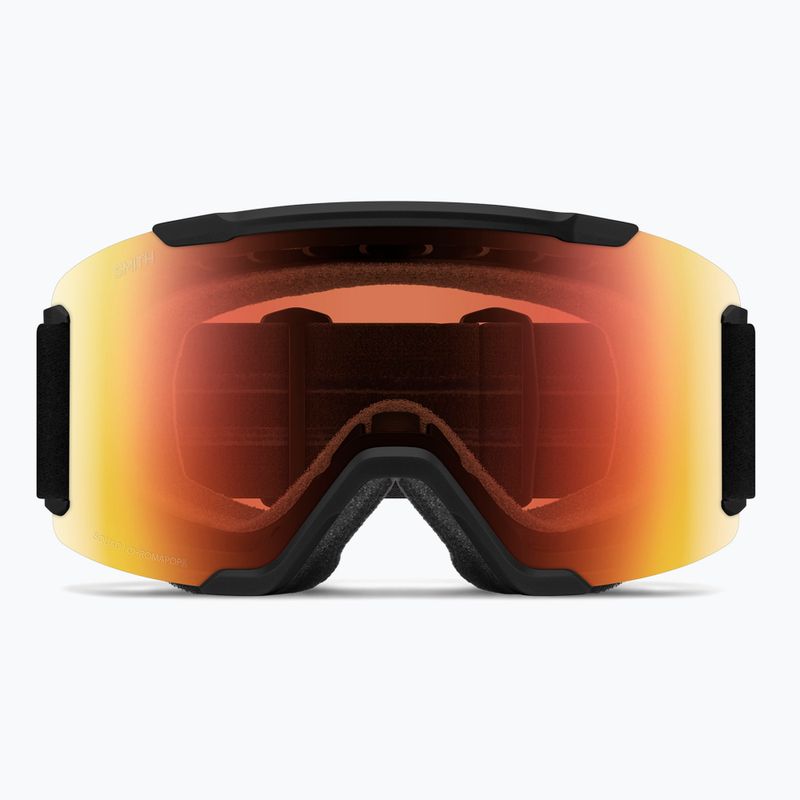 Lyžiarske okuliare Smith Squad S3-S1 black/chromapop pro photochromic red mirror 2