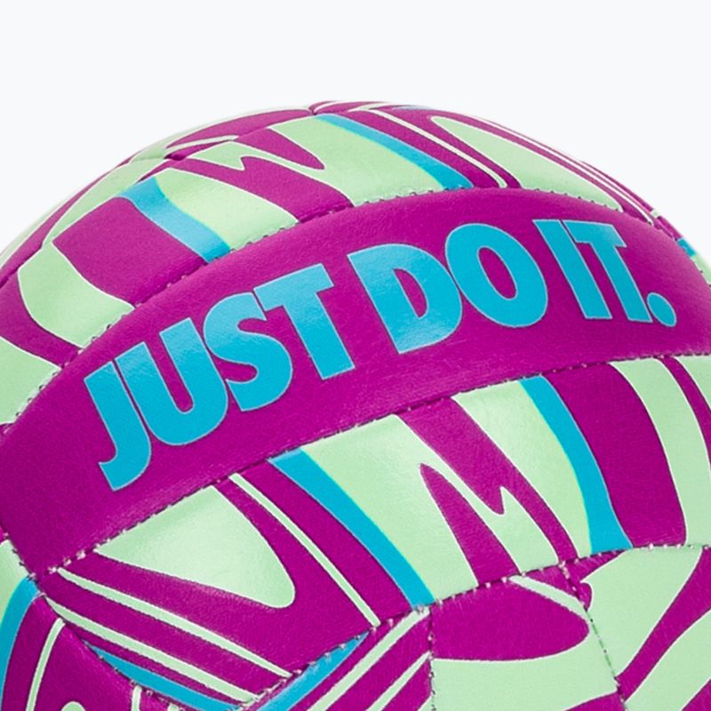 Detská volejbalová lopta  Nike Mini Volleyball size 3 vivid purple/mint foam/baltic blue 3