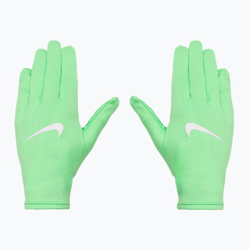 Bežecké rukavice Nike Pacer Liner Rg illusion green/silver 2