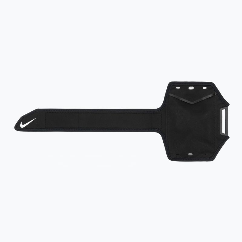 Bežecká opaska na ruku - puzdro na telefón Nike Essentials Arm Band black/black/silver 2