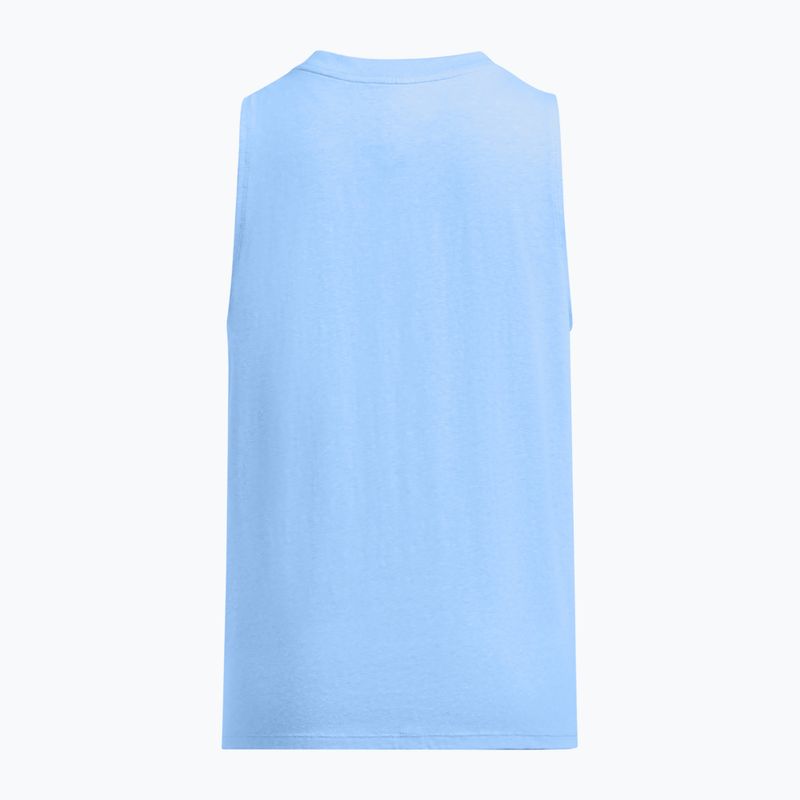 Dámske tréningové tielko Under Armour Rival Muscle Tank horizon blue/white 4