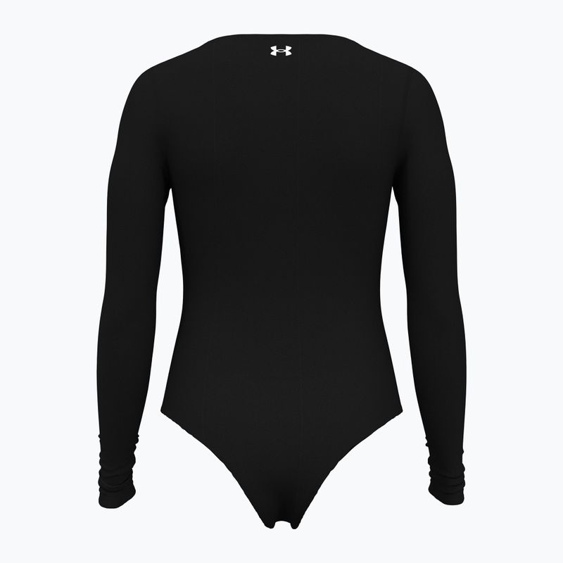 Dámske body Under Armour Vanish Leotard black/white 2