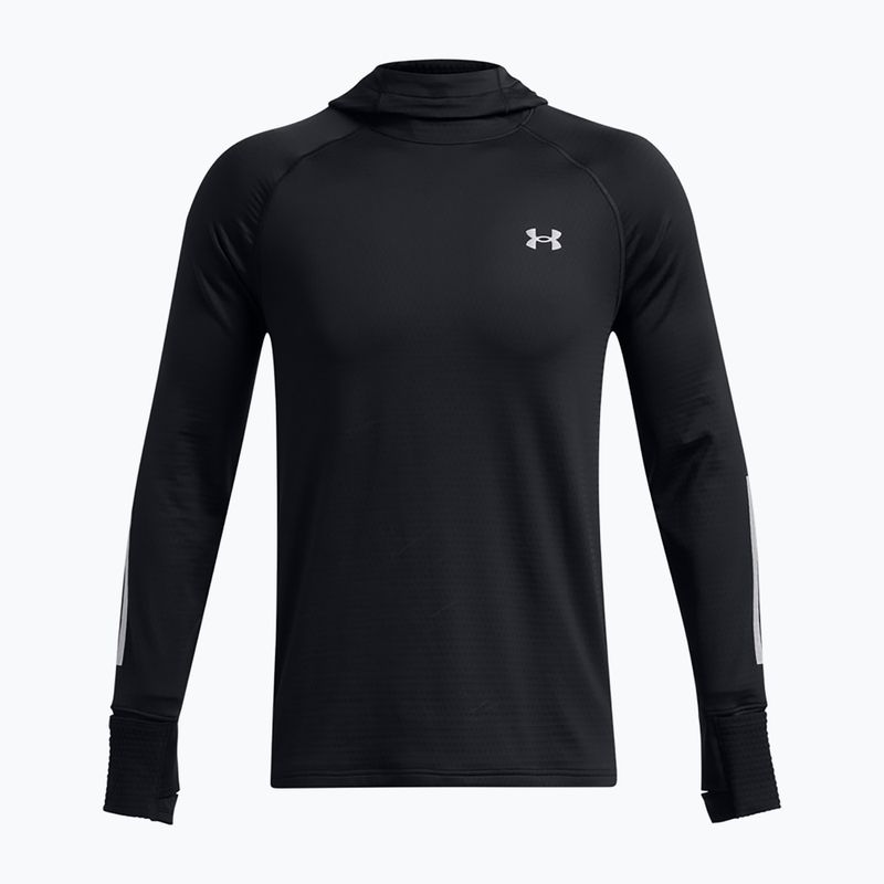 Pánska bežecká mikina Under Armour Launch Elite CW Balaclava Hoody black/reflective 4