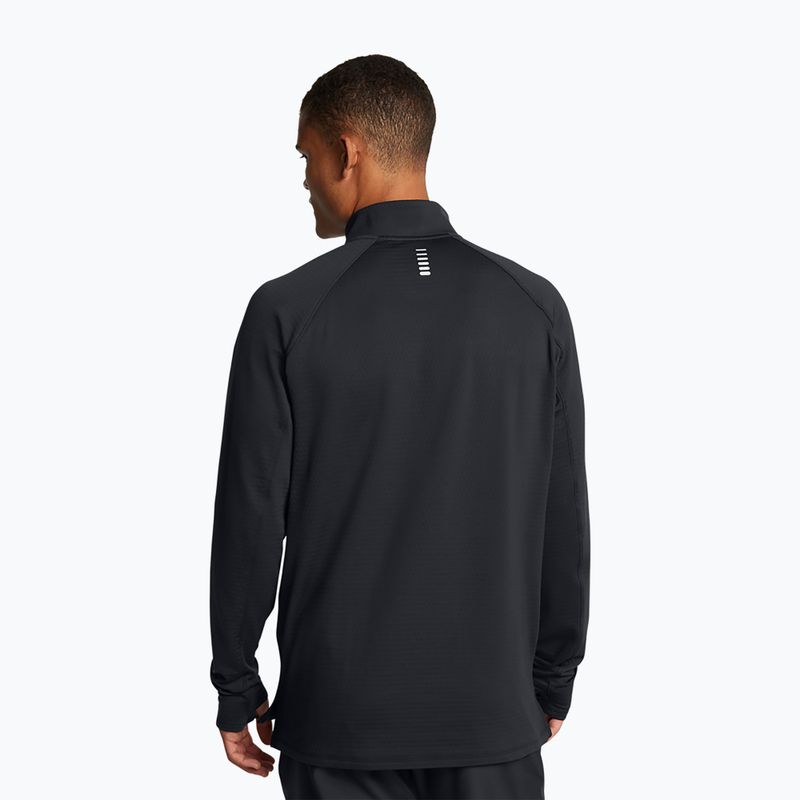 Pánska bežecká mikina Under Armour Launch Elite CW Half Zip black/reflective 2