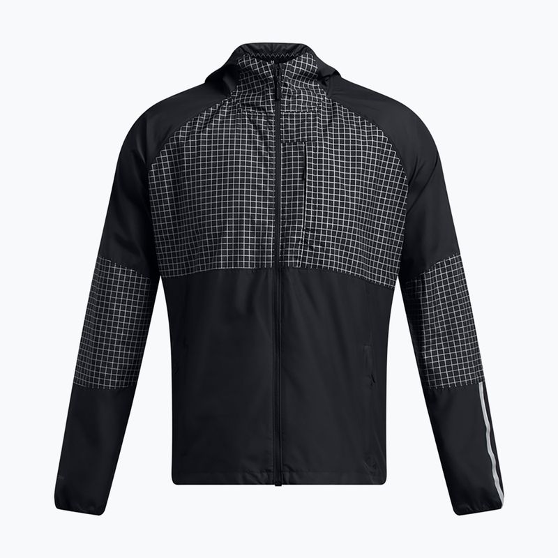 Pánska bunda Under Armour Launch Elite CW čierna/reflexná  3