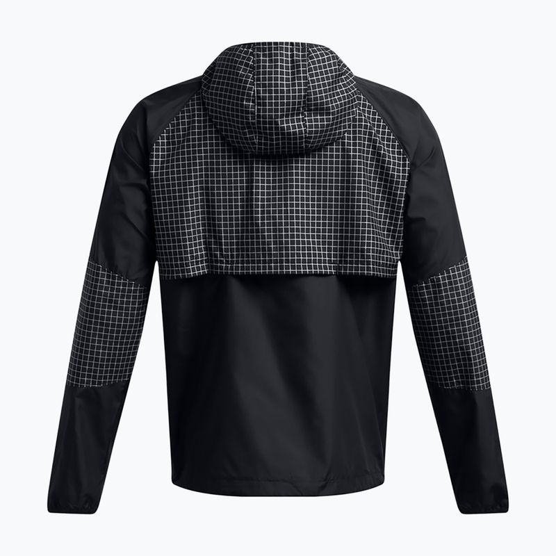Pánska bunda Under Armour Launch Elite CW čierna/reflexná  4