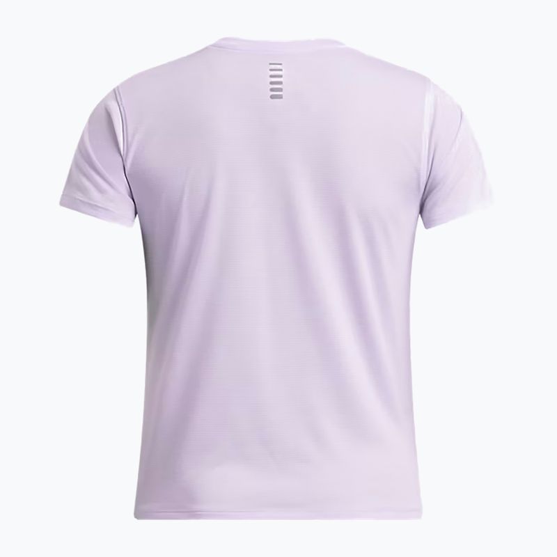 Dámske bežecké tričko Under Armour Launch salt purple/reflexné 2