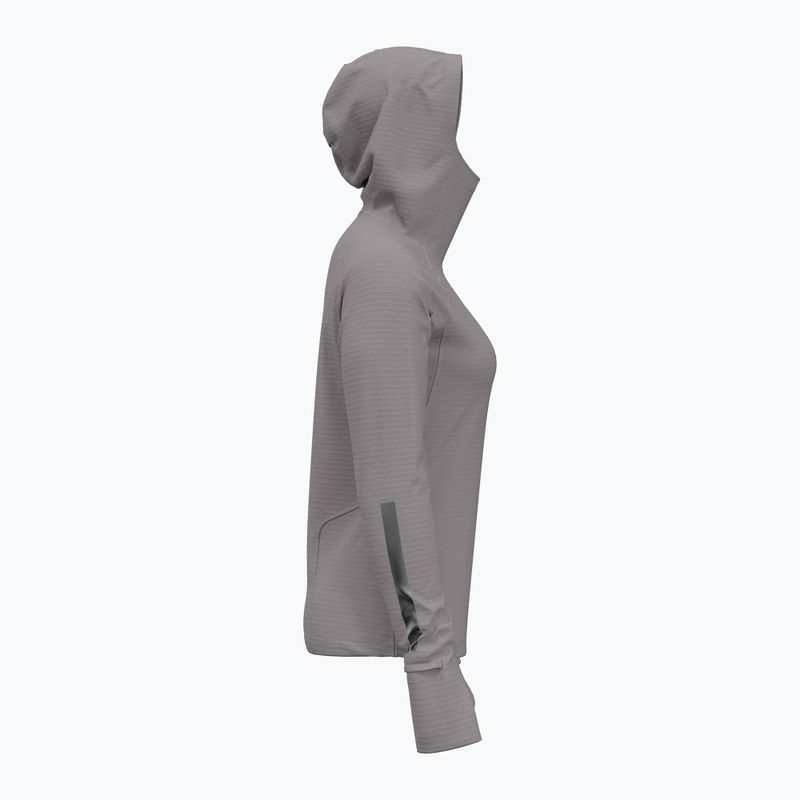 Dámska bežecká mikinaUnder Armour Lunch Elite CW Balaclava Hoodie tetra grey/reflexná 4