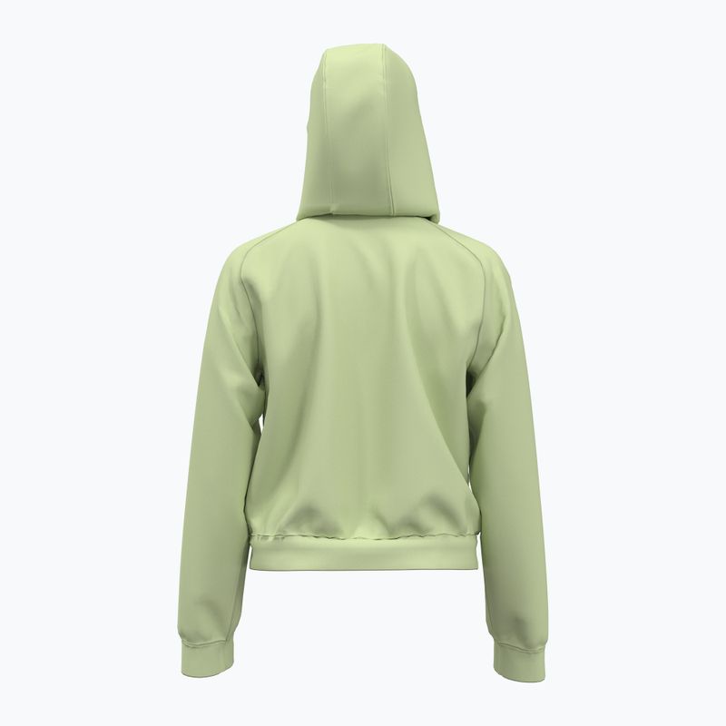 Dámska mikina Under Armour Pro Fleece Hoodie retro green/white 2