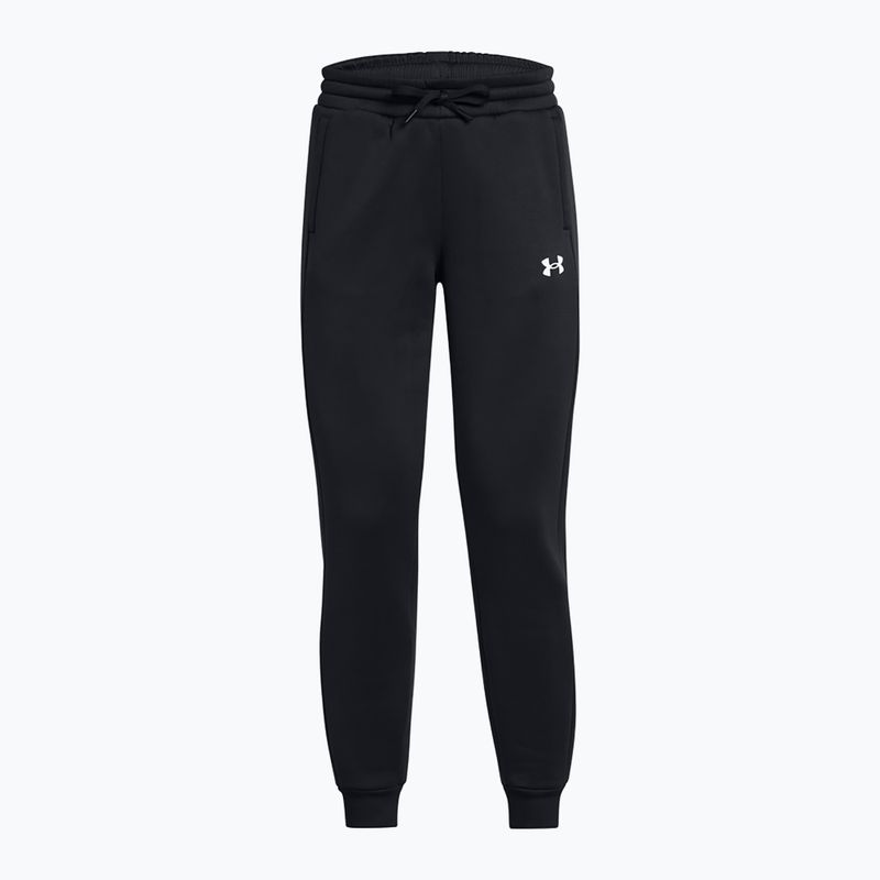 Dámske nohavice Under Armour Fleece Jogger UA Armour black/white