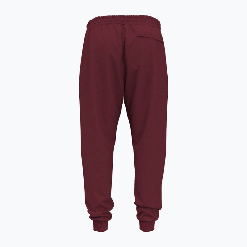 Pánske nohavice  Under Armour Rival Fleece Joggers kardinal/white 2