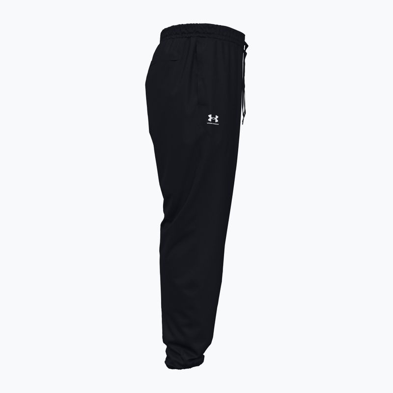 Pánske nohavice Under Armour Vibe Woven Jogger black/white 3