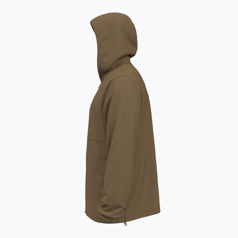 Pánska tréningová bunda Under Armour Vibe Woven Windbreaker  coyote/black 4