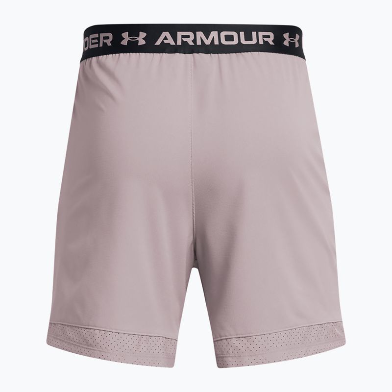 Pánske tréningové šortky Under Armour UA Vanish Woven 6in tetra gray/black 6