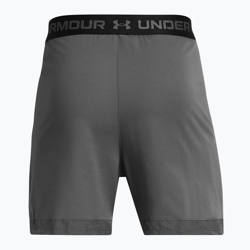 Pánske tréningové šortky Under Armour Ua Vanish Woven 6in castlerock/black 6
