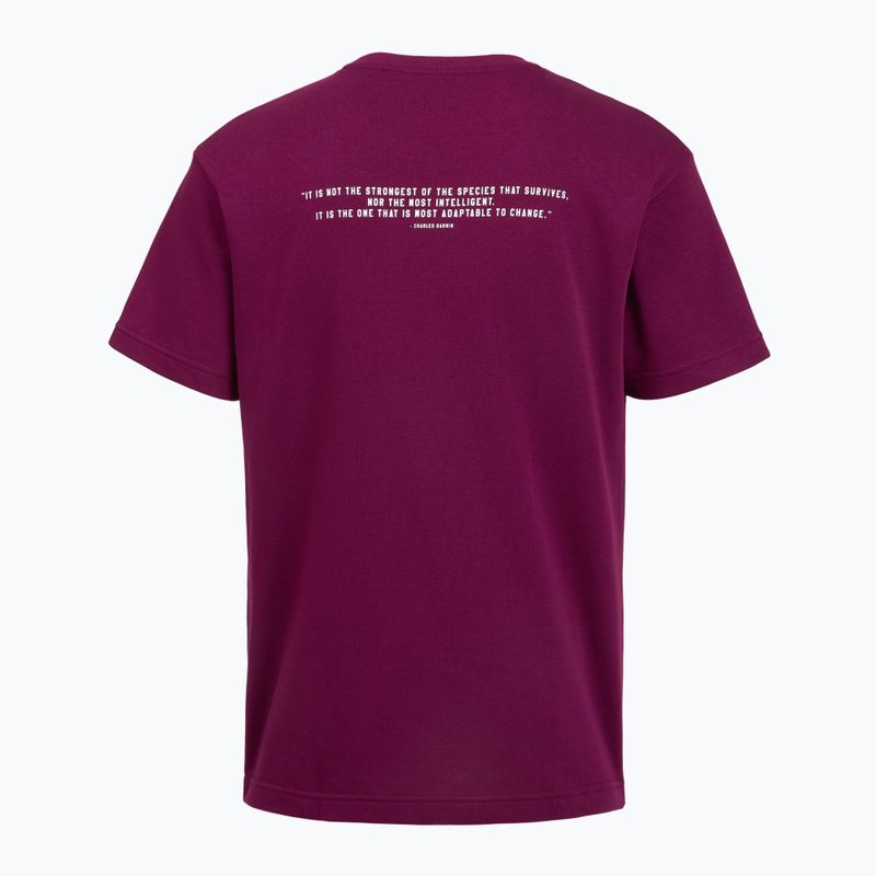 Pánske tréningové tričko Under Armour Project Rock Terry Q3 purple 2