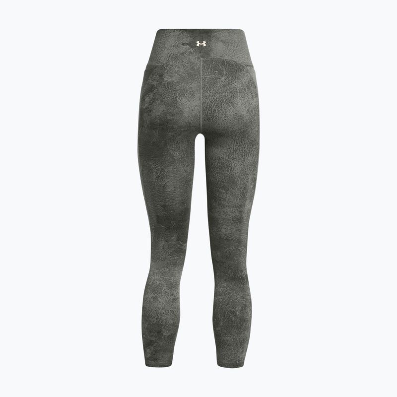 Dámske tréningové legíny Under Armour Project Rock clay green / silt 6