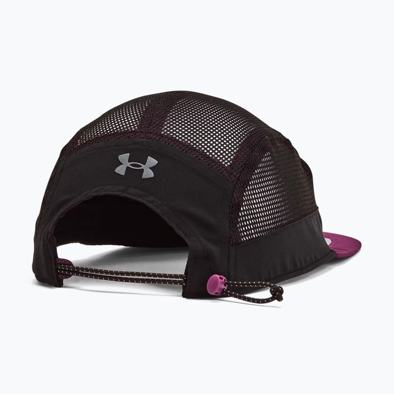 Šiltovka męska Under Armour Launch Camper tetra gray/purple gemini/black 2