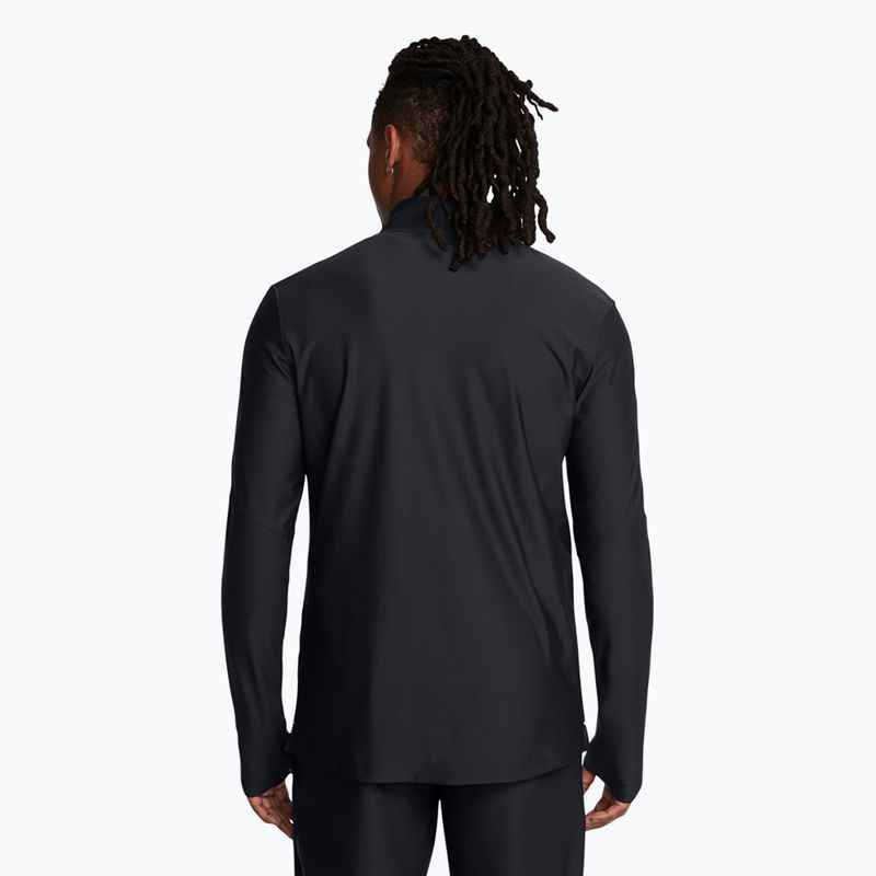 Pánska futbalová mikina Under Armour Challenger Pro 1/4 Zip black / white 2