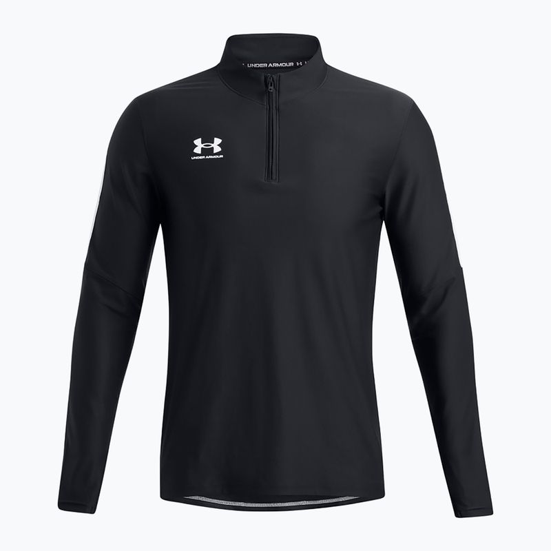 Pánska futbalová mikina Under Armour Challenger Pro 1/4 Zip black / white 3