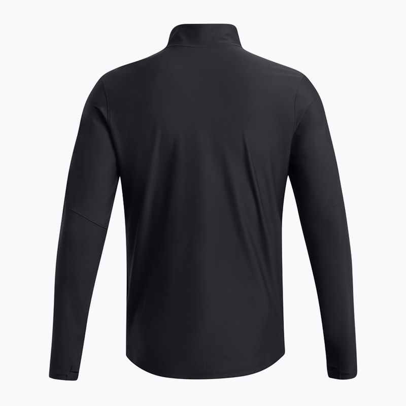 Pánska futbalová mikina Under Armour Challenger Pro 1/4 Zip black / white 4