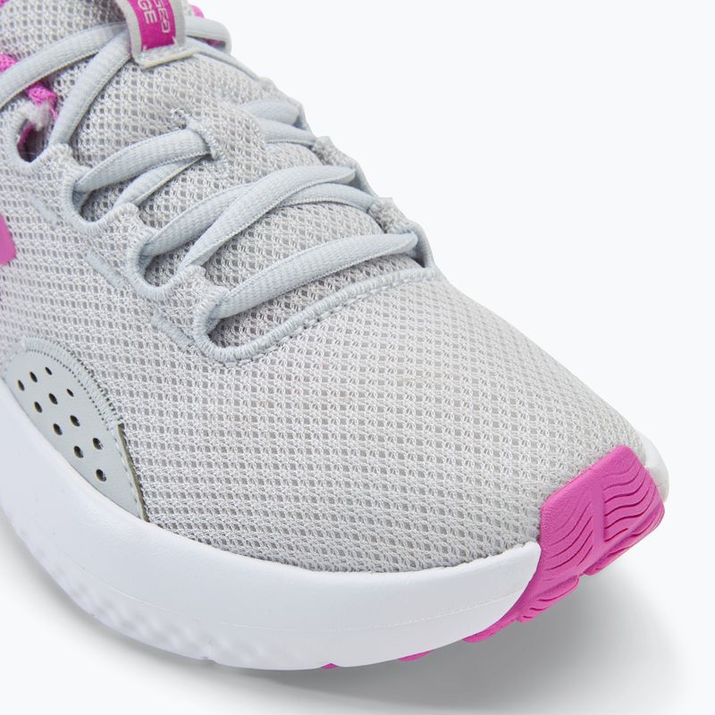 Dámska bežecká obuv Under Armour Charged Surge 4 halo gray/vivid magenta/vivid magenta 7