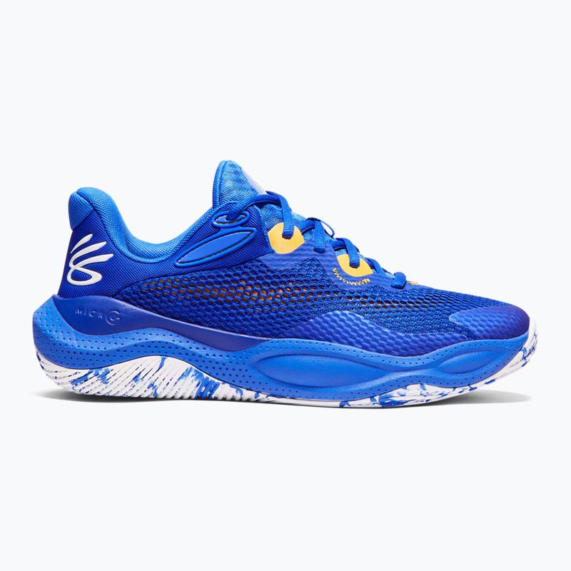 Basketbalová obuv Under Armour Curry Splash 24 royal/taxi/white 9