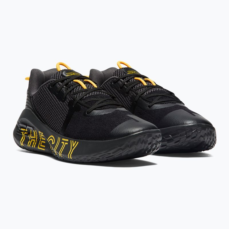 Topánky Under Armour Curry 6 Flotro TC black/yellow 3