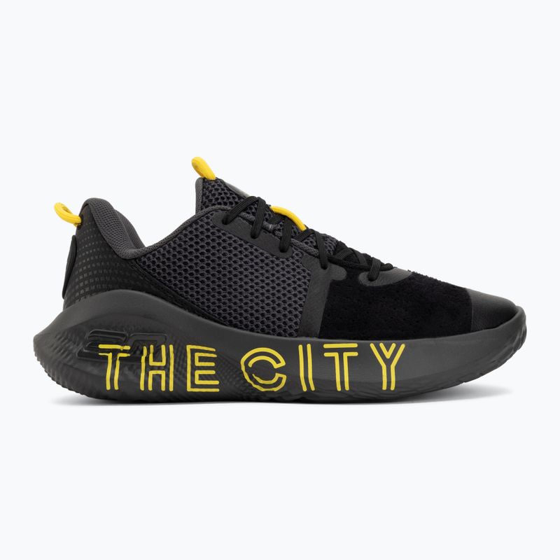 Topánky Under Armour Curry 6 Flotro TC black/yellow 2
