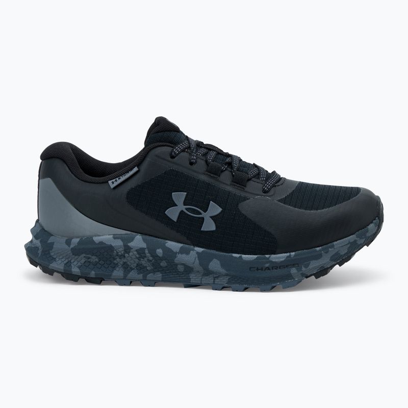 Pánska bežecká obuv Under Armour Charged Bandit Trail 3 black/castlerock/white 2