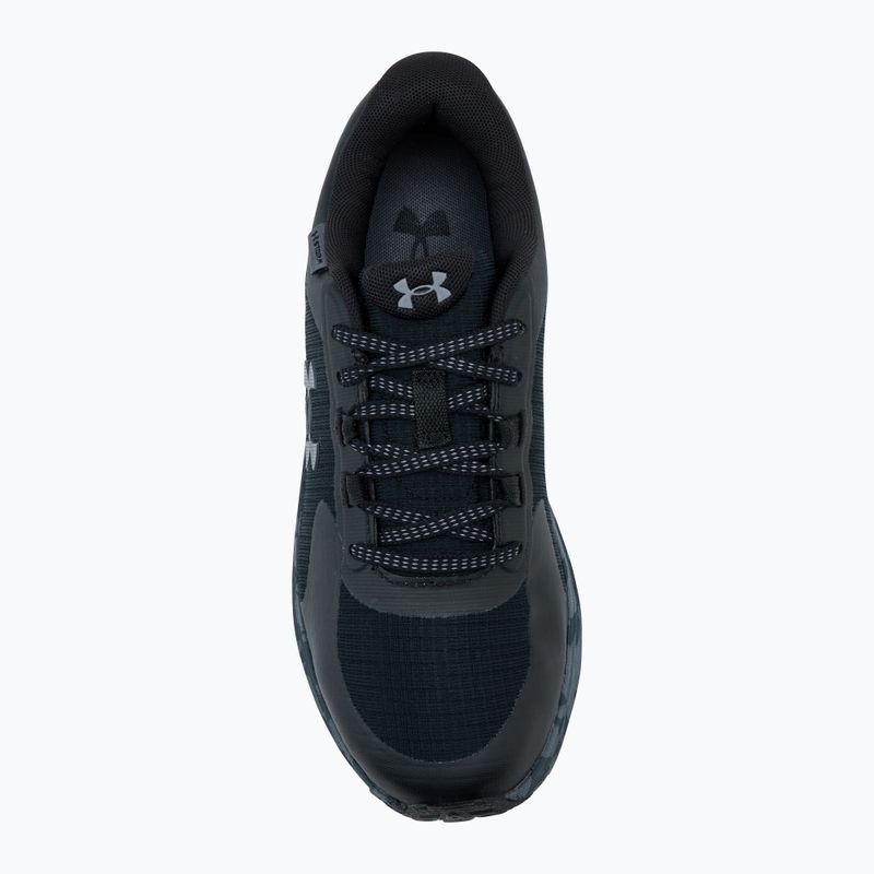 Pánska bežecká obuv Under Armour Charged Bandit Trail 3 black/castlerock/white 5
