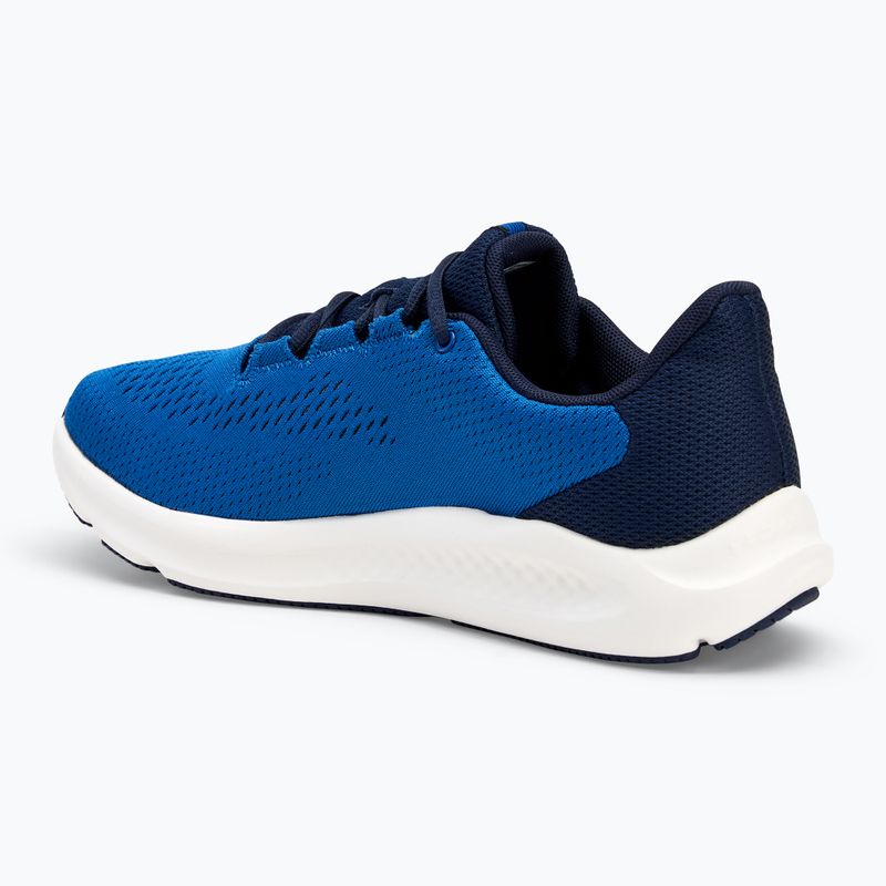 Pánska bežecká obuv Under Armour Charged Pursuit 3 Big Logo tech blue/midnight navy/white 3