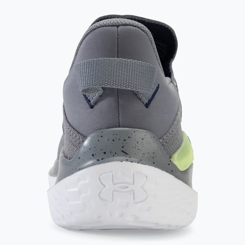 Pánske tréningová obuv  Under Armour Dynamic IntelliKnit titan gray/morph green/midnight navy 6