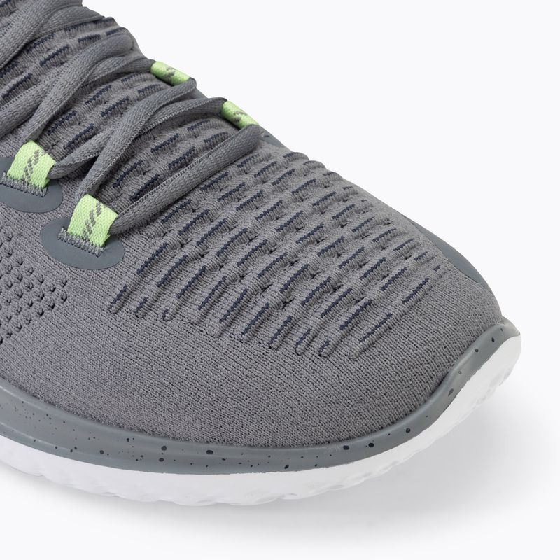 Pánske tréningová obuv  Under Armour Dynamic IntelliKnit titan gray/morph green/midnight navy 7