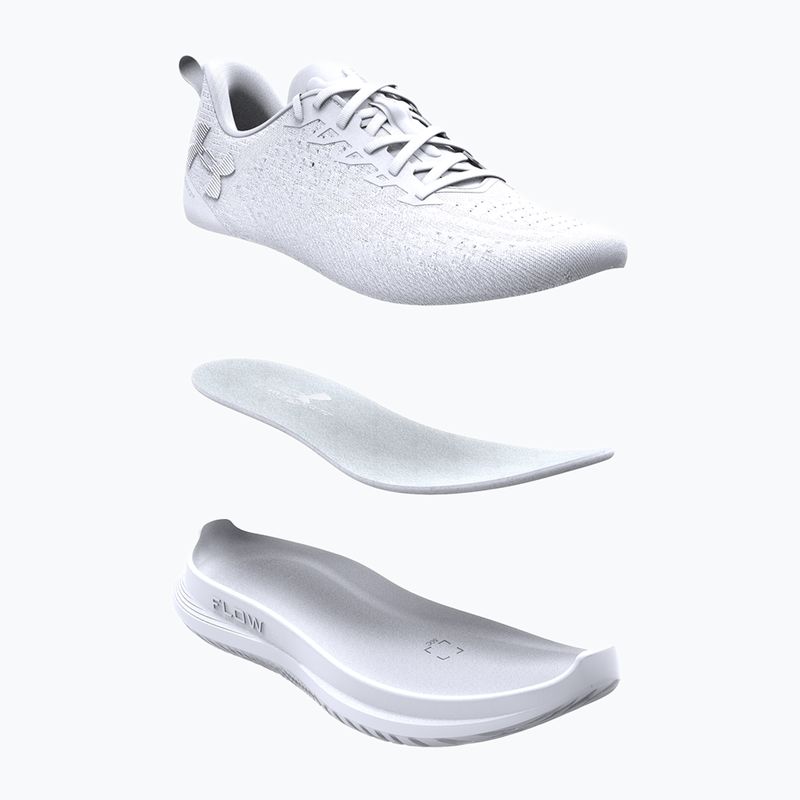 Pánske bežecké topánky Under Armour Velociti 4 white/white/white 8