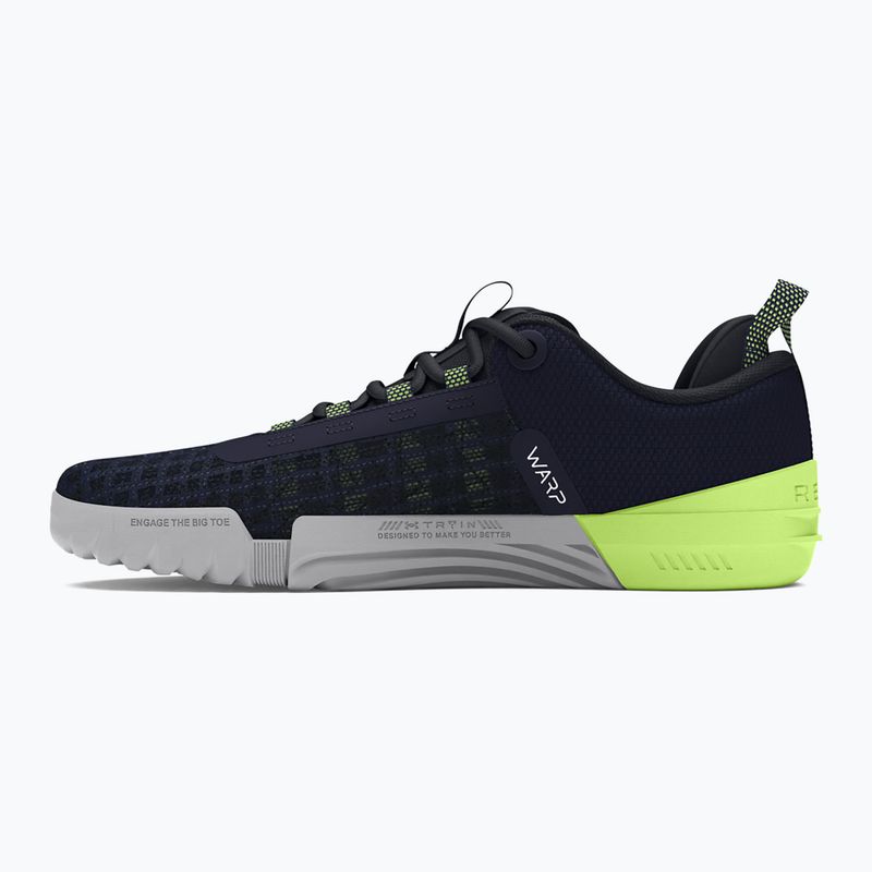 Pánske tréningová obuv  Under Armour TriBase Reign 6 midnight navy/morph green/white 9