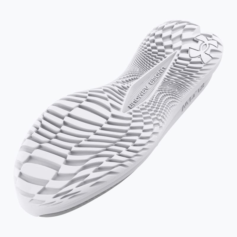 Pánska bežecká obuv Under Armour Velociti 4 halo gray/racer red/white 5