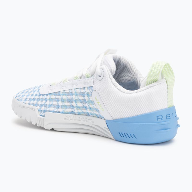 Dámska tréningová obuv Under Armour TriBase Reign 6 white/horizon blue/morph green 3