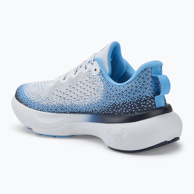 Pánska bežecká obuv Under Armour Infinite white/midnight navy/white 3