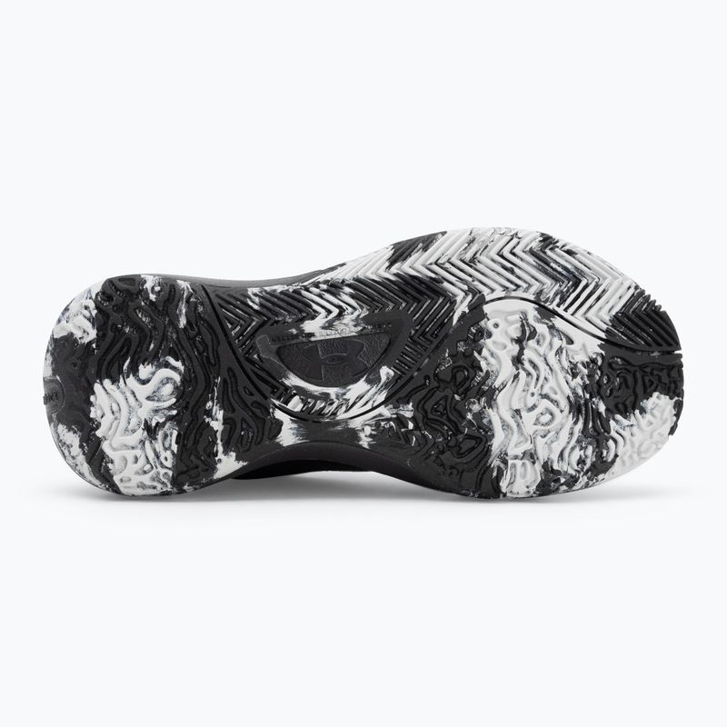 Detské basketbalové topánky Under Armour GS Lockdown 7 black/black/metallic silver 4