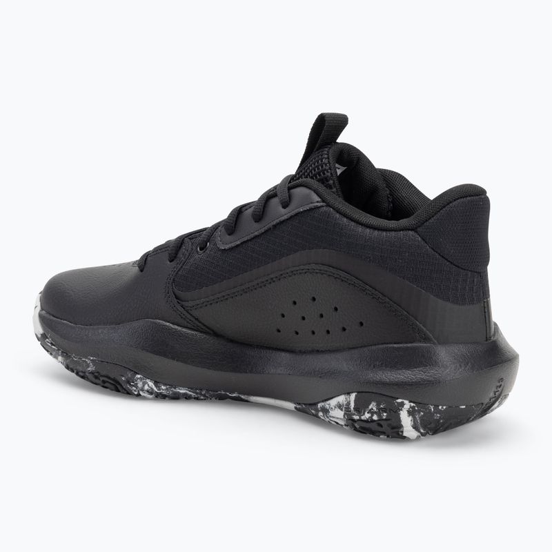 Basketbalové topánky Under Armour Lockdown 7 black/black/metallic silver 3