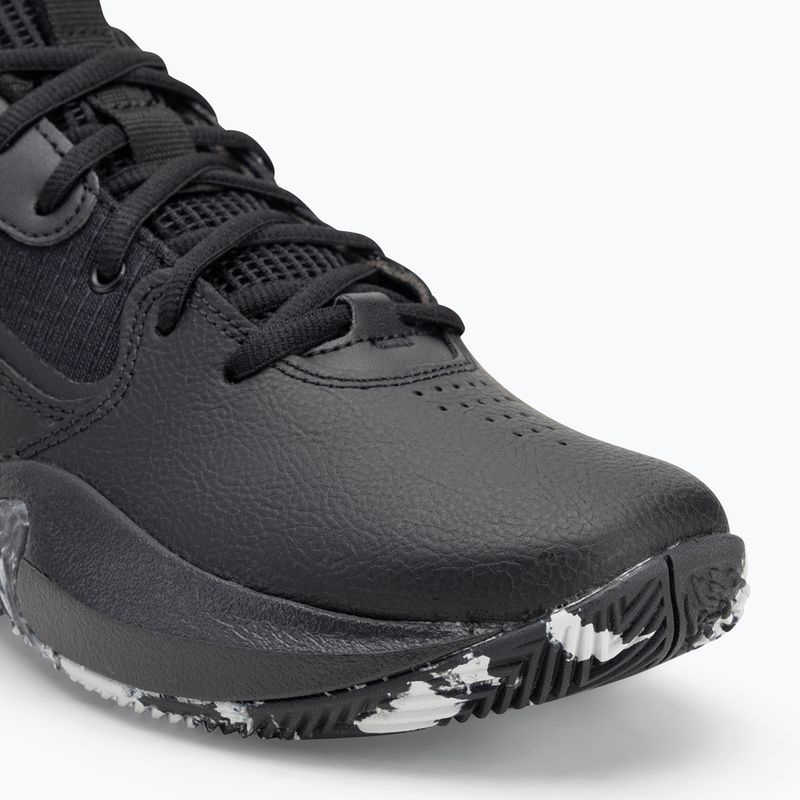 Basketbalové topánky Under Armour Lockdown 7 black/black/metallic silver 7